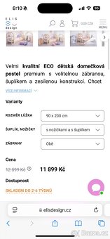 Domečková postel Elis design - 9