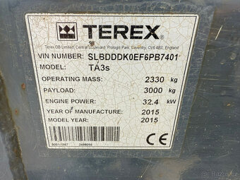 Prodám DEMPR Terex TA3s s CZ SPZ - 9