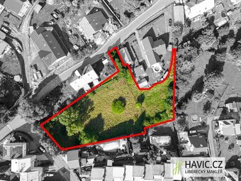Prodej stavebního pozemku, 2.921 m2, Liberec XXX-Vratislavic - 9