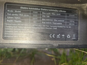 Elektrokoloběžka ESKOTER z roku 2023 - 9