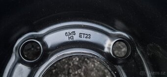 Plechové disky Peugeot Citroen 4x108 6x15 ET23 střed 65 mm - 9