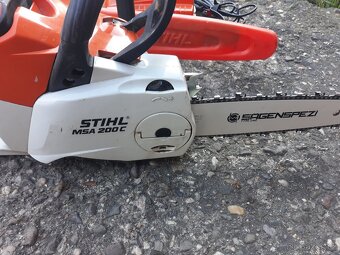 Aku pila Stihl MSA 160T a MSA 200 - 9
