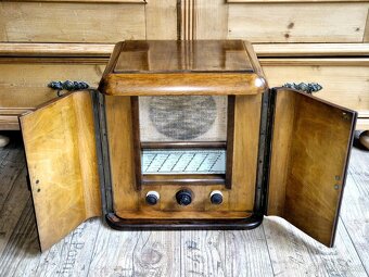 Rádio Mikrofona MK 306 Superdual Luxus, 1935-36 - 9