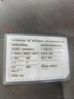 Vw T5 Transportér 2,5 tdi 96kw - 9