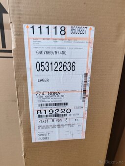 Sestava ložnice Nora, bílá/grafitová - 9