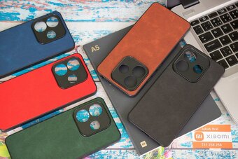 Pouzdro s koženkovými zády pro Xiaomi, Redmi a Poco - 9