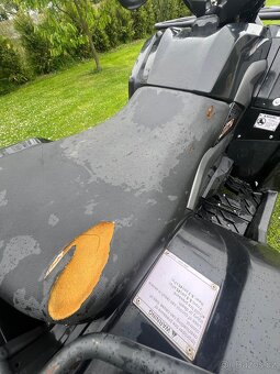 Prodám čtyřkolku GOES 550S – 495 ccm, tažné, naviják, kufr - 9