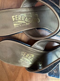 Pantofle zn.Salvatore Ferragamo, vel.8,5. - 9