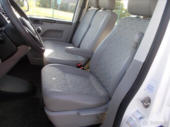 VW Transporter T5 2.0 TDI LONG 4×4, 9 MÍST, 2xKLIMA - 9