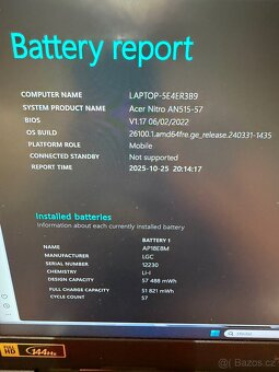 Acer Nitro 5 AN515-57 – i7 - 9