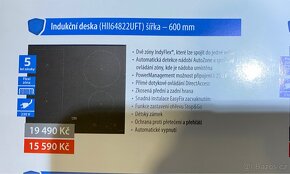 Nová indukčni deska BEKO HII64822UFT, 5 let plná záruka - 9