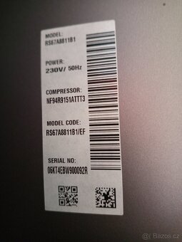 Samsung americká lednice RS67A8811B1/EF - 9