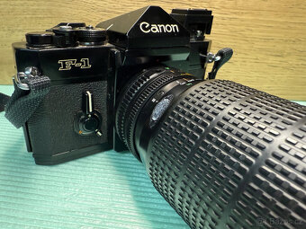 Canon F1 funkční zrcadlovka + 4 objektivy - 9