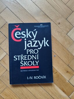 Učebnice střední školy–český jazyk, matematika, dějepis atd - 9