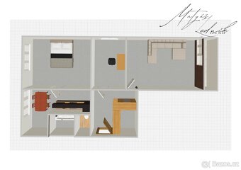Prodej bytu 3+1 61 m² 17. listopadu, Klášterec nad Ohří - 9