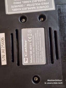 Elektrický kontaktní gril Catler - 9