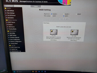 NAS server RaidSonic ICY BOX IB-NAS4220-B na 2 disky - 9