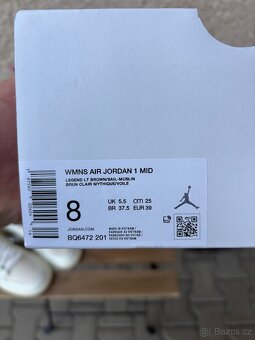 Jordan 1 mid legend light brown - 9