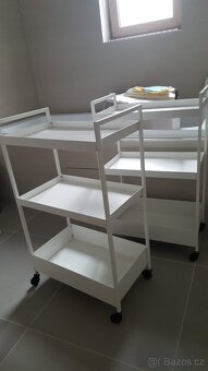 IKEA vozík bílý 3x - 9