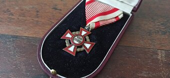 Rakousko Uhersko Vojenský záslužný kříž v etui. - 9