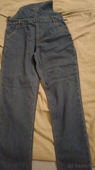Laclové jeansové kalhoty - 9