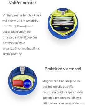 Ergobag nový, originál zabalený - 9
