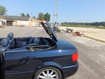 AUDI 80 CABRIO 2.6 V6 blauwe editie/blue edition - 9