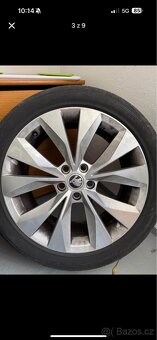 Cassiopeia kola 235/45 r18 5x112 ET44 ŠKODA SUPERB - 9