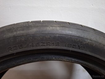 Letní pneu 225/45/18 2xDunlop, 2xMichelin - 9