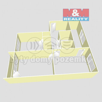 Prodej bytu 3+1, 70 m², Ostrava, ul. Jaroslava Misky - 9
