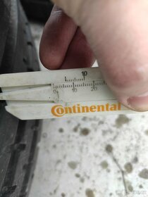 Sada kol 5x112 R16 origo AUDI, pěkné letní pneu 5-6,5mm - 9