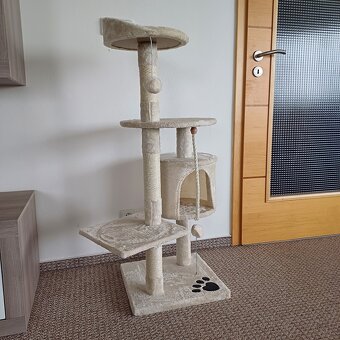 Škrabadlo pro kočky - 116 / kočičí strom - 199 cm - 9