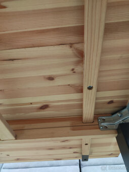 Ikea STORNÄS dřevěný rozkládací stůl hnědočerný - 9