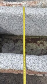 Kamenná stírka, kamenka, koryto, 128x67x60 cm - 9