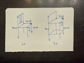 Jídelní stůl, 6 židlí, 2 barové židle (IKEA) - 9
