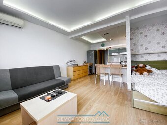 Pronájem bytu 1+kk, kompletně zařízený, balkon i terasa, ul. - 9