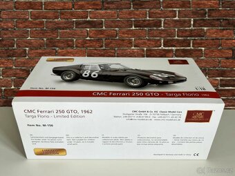 CMC 1:18 Ferrari 250 GTO Targa Florio 1962 M-156 #86 - 9