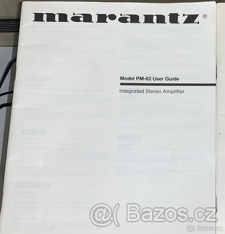 Marantz PM-62 Stereo Integrated Amplifier / Phono MM/MC - 9