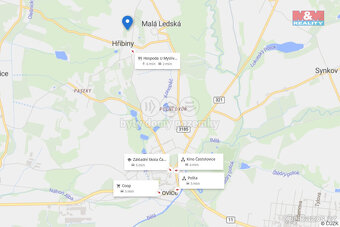 Prodej pozemku k bydlení, 1196 m², Hřibiny-Ledská - 9