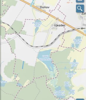 Lesní pozemek Újezdec u Kardašovy Řečice - 9