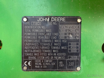 Kloubový traktor JOhn Deere 9620 - 9
