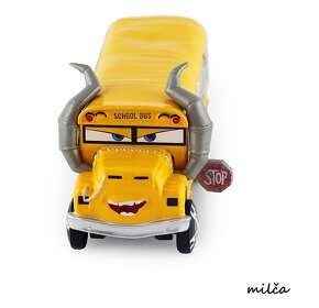 KOVOVOVÝ MODEL MISS FRITTER- AUTA CARS - 9