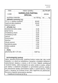 ČESKOSLOVENSKÉ MASNÉ VÝROBKY 3. rozšířené vydání - 9