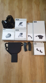 Thule Urban Glide 2 black, korba + sport a další doplnky. - 9