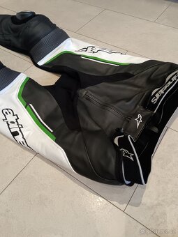 Alpinestars Motegi V2-Pánská kožená moto kombinéza, dvoudíl - 9