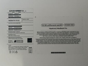 MacBook Pro 14" - M1 Pro/16 GB RAM / 512 GB - 9