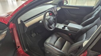 Tesla Y LR AWD - tovární záruka, EAP - 9