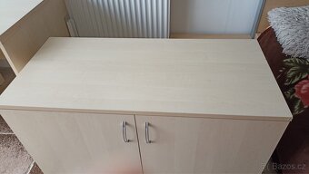 PC psací stůl a skříňka - 9