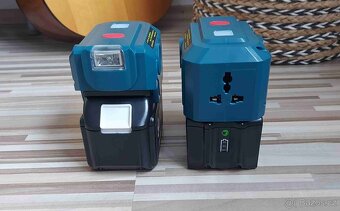 Aku Invektor-generátor 230V/200W, pro Aku Makita 18V. - 9