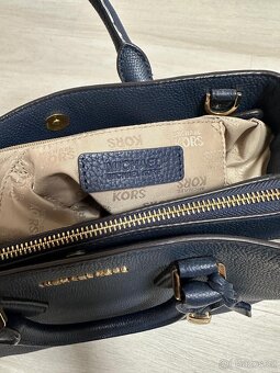Originální Michael Kors kabelka, tmavě modrá - 9